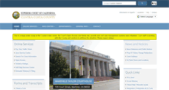Desktop Screenshot of cc-courts.org